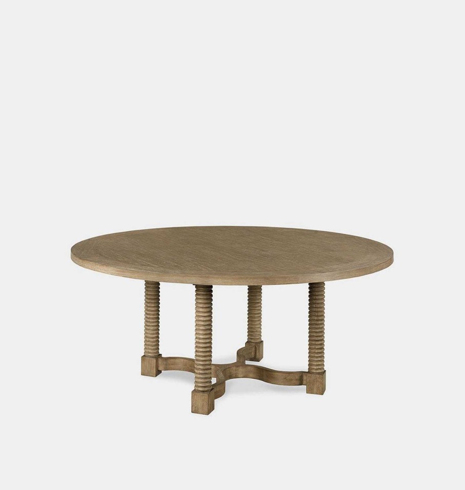 Best Woodbridge Furniture Barrett Round Dining Table