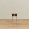 New Shoppe Vintage 19Th Century Two Drawer Walnut End Table