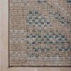 Wholesale Amber Lewis x Loloi Topanga Top-04 Natural / Aqua Area Rug