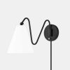 Online Hudson Valley Lighting Onda Wall Sconce Soft Black