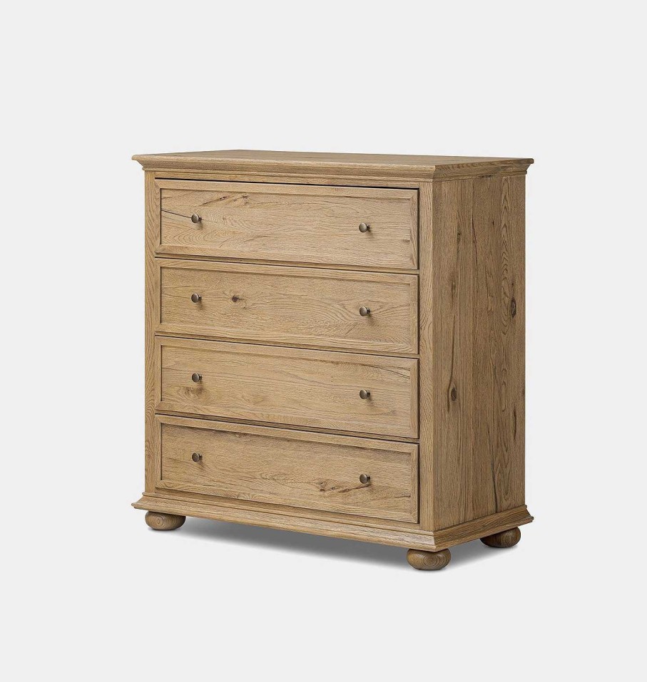 Online Amber Lewis x Four Hands Geoffrey 4 Drawer Dresser Worn Oak