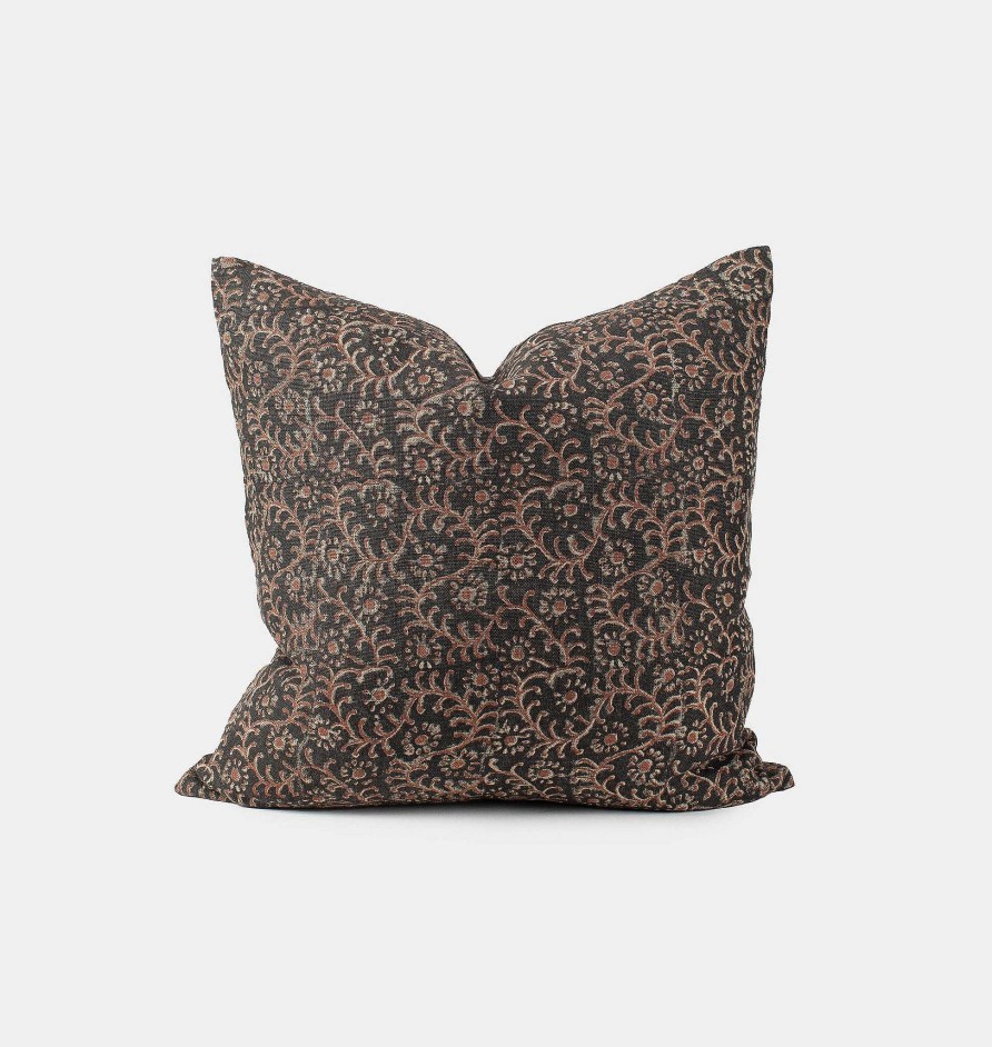 New Filling Spaces Kochin Noir Saffron Pillow