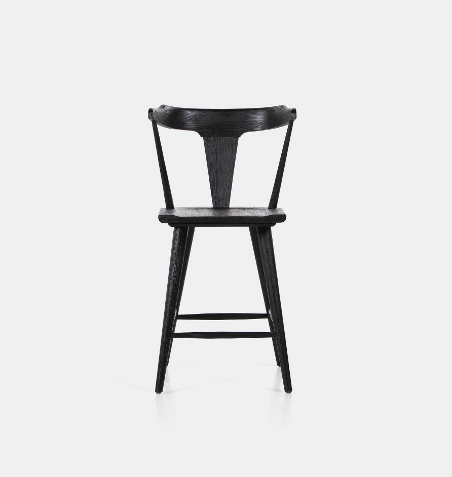 Clearance Austin Co Bowie Counter Stool Black