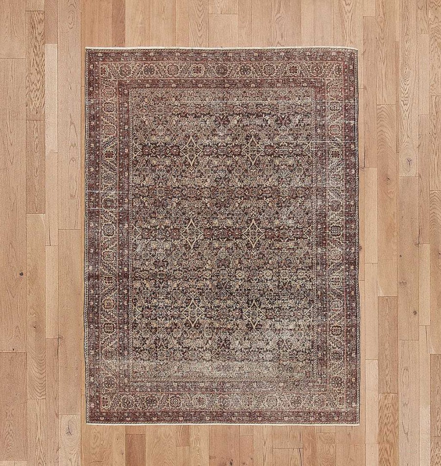 New Shoppe Vintage - Rugs Vintage Tabriz Rug 5'8" X 7'8"