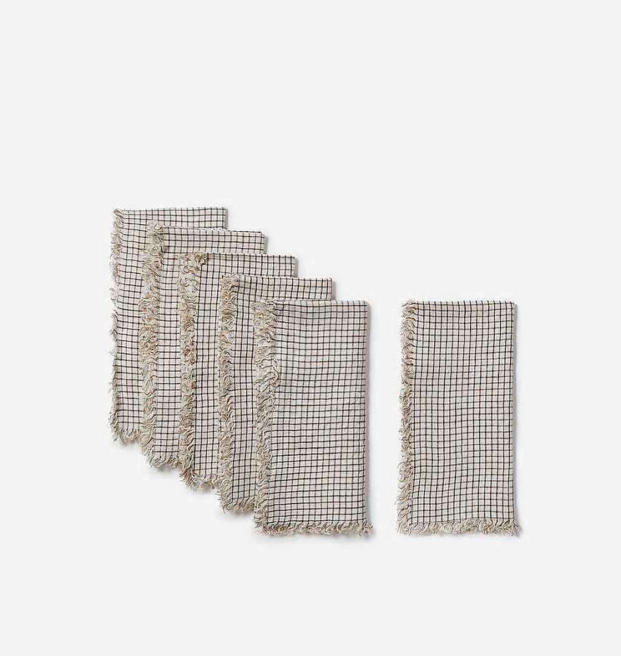 New Linge Particulier Claire Fringe Napkin