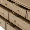 New Amber Lewis x Four Hands Geoffrey 8 Drawer Dresser Worn Oak