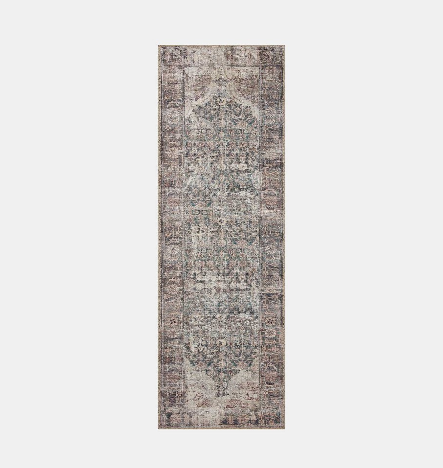 Online Amber Lewis x Loloi Georgie Ger-08 Lagoon / Beige Area Rug