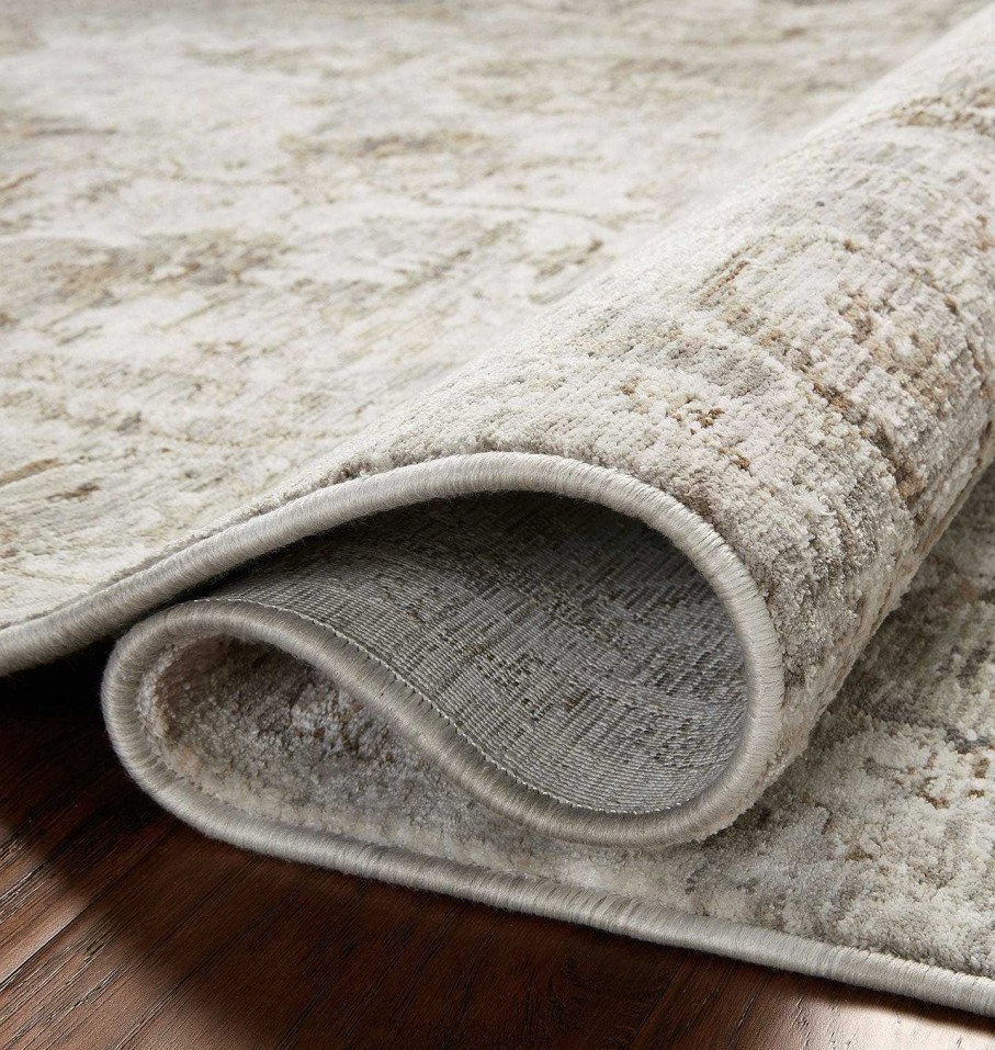 Clearance Amber Lewis x Loloi Honora Hon-06 Grey / Taupe Area Rug