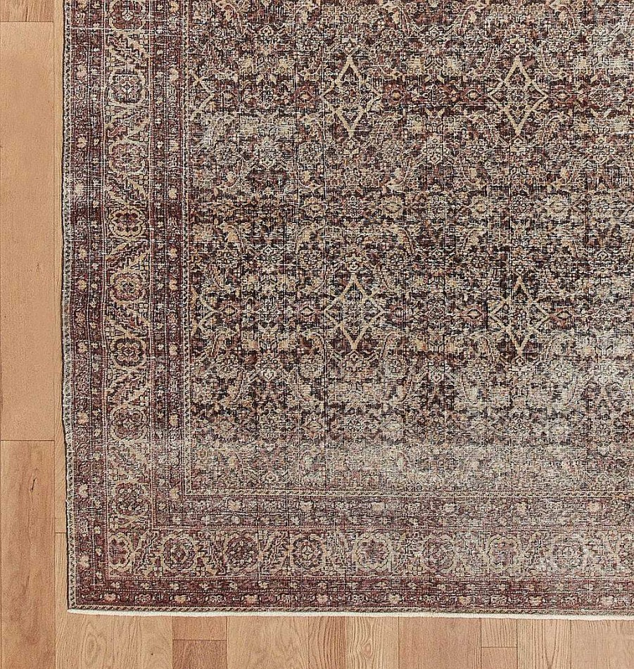 New Shoppe Vintage - Rugs Vintage Tabriz Rug 5'8" X 7'8"