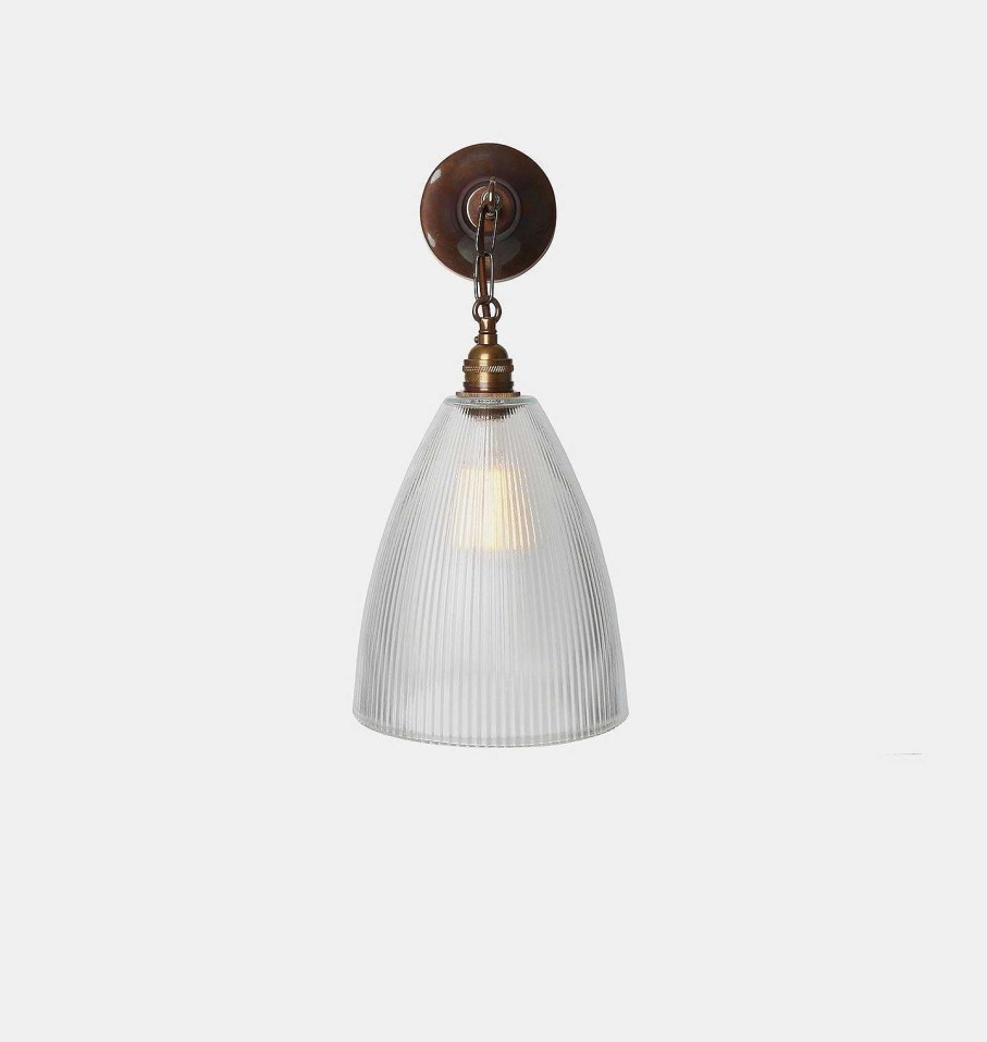 New Mullan Fend Prismatic Glass Wall Light