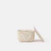 Hot Shoppe Amber Interiors Travertine Container