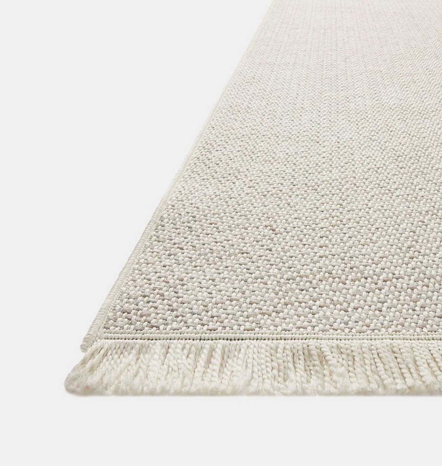 Clearance Amber Lewis x Loloi Malibu Mab-01 Ivory / Dove Area Rug