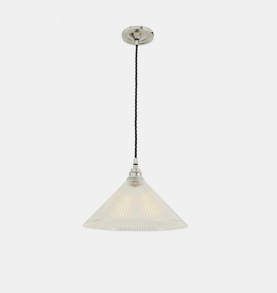 Wholesale Mullan Rebell Coolie Holophane Glass Pendant Light