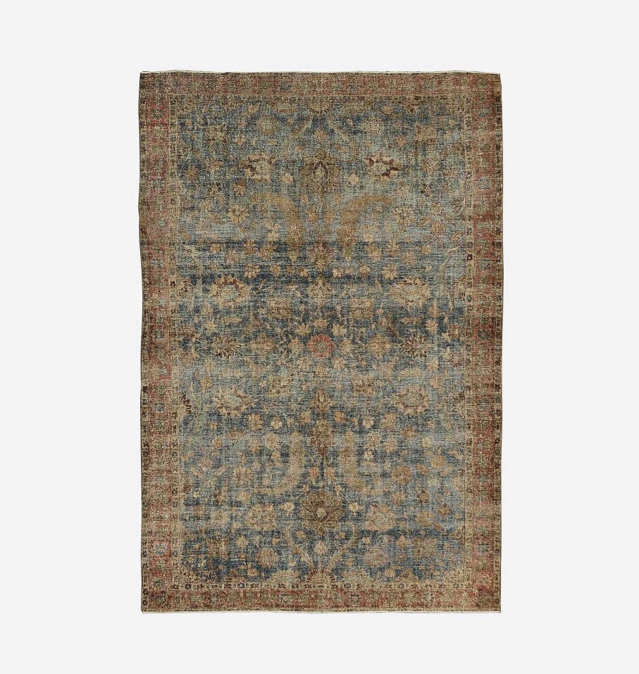 Online Shoppe Vintage - Rugs Vintage Tabriz Rug 7'3" X 10'9"