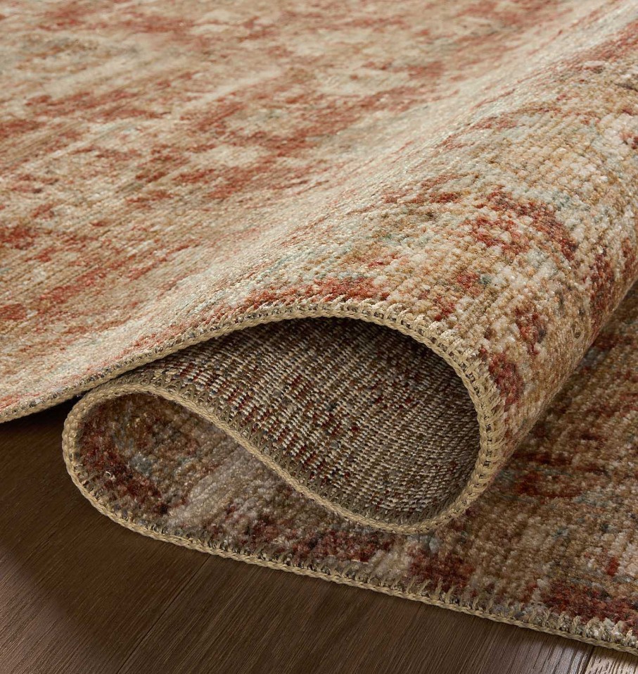 Online Loloi Rugs Heritage Her-03 Brick / Multi Area Rug