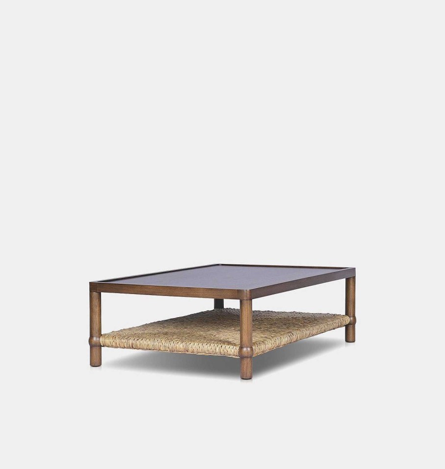 Hot Amber Lewis x Four Hands Gabriella Coffee Table Brown Mindi