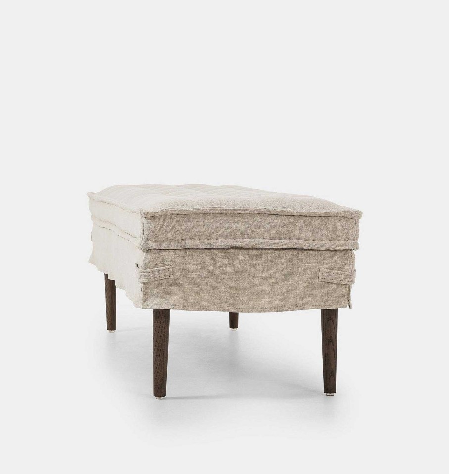 New Amber Lewis x Four Hands Cole Accent Bench