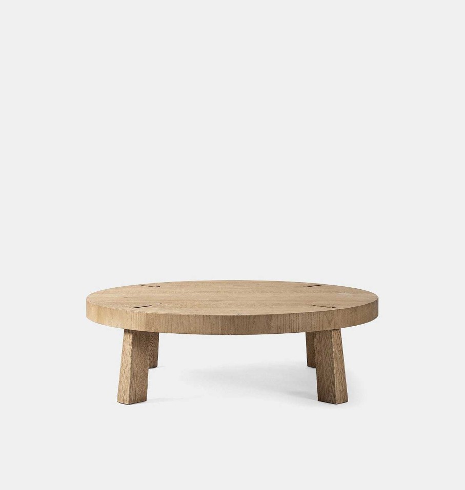 New Amber Lewis x Four Hands Sadira Coffee Table Worn Oak