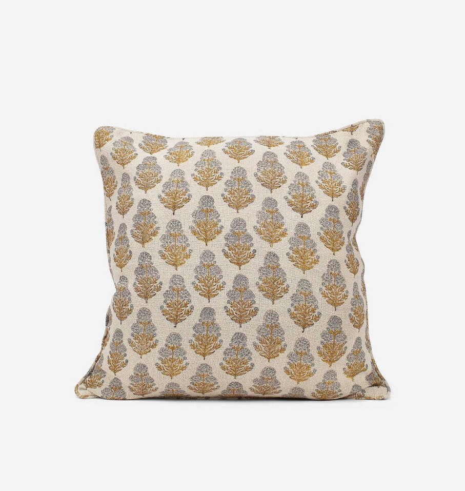 Hot Filling Spaces Marigold Pillow 22"X22"