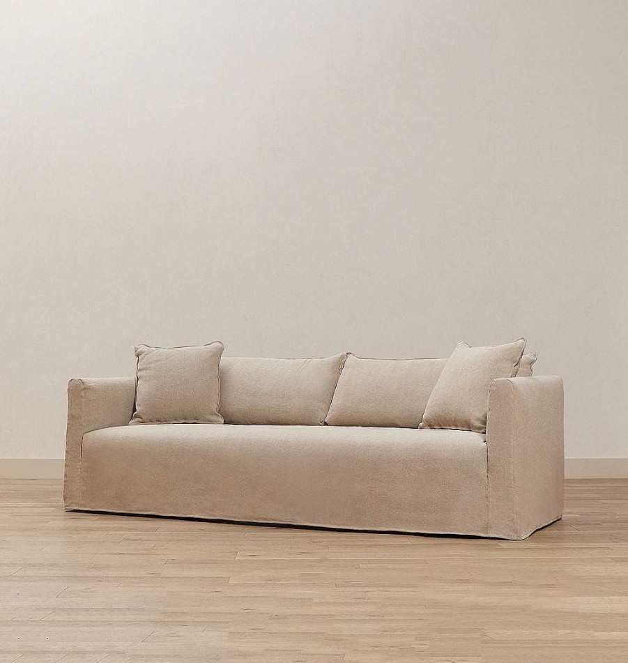 New The Rowe Sofie Slipcovered Sofa