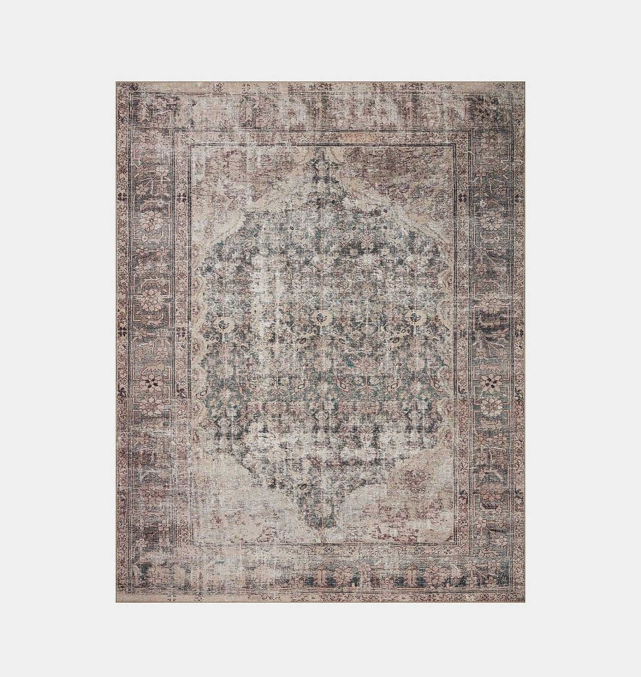 Wholesale Amber Lewis x Loloi Georgie Ger-08 Lagoon / Beige Area Rug