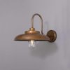 Online Mullan - Inventory Darya Swan Neck Wall Light Antique Brass