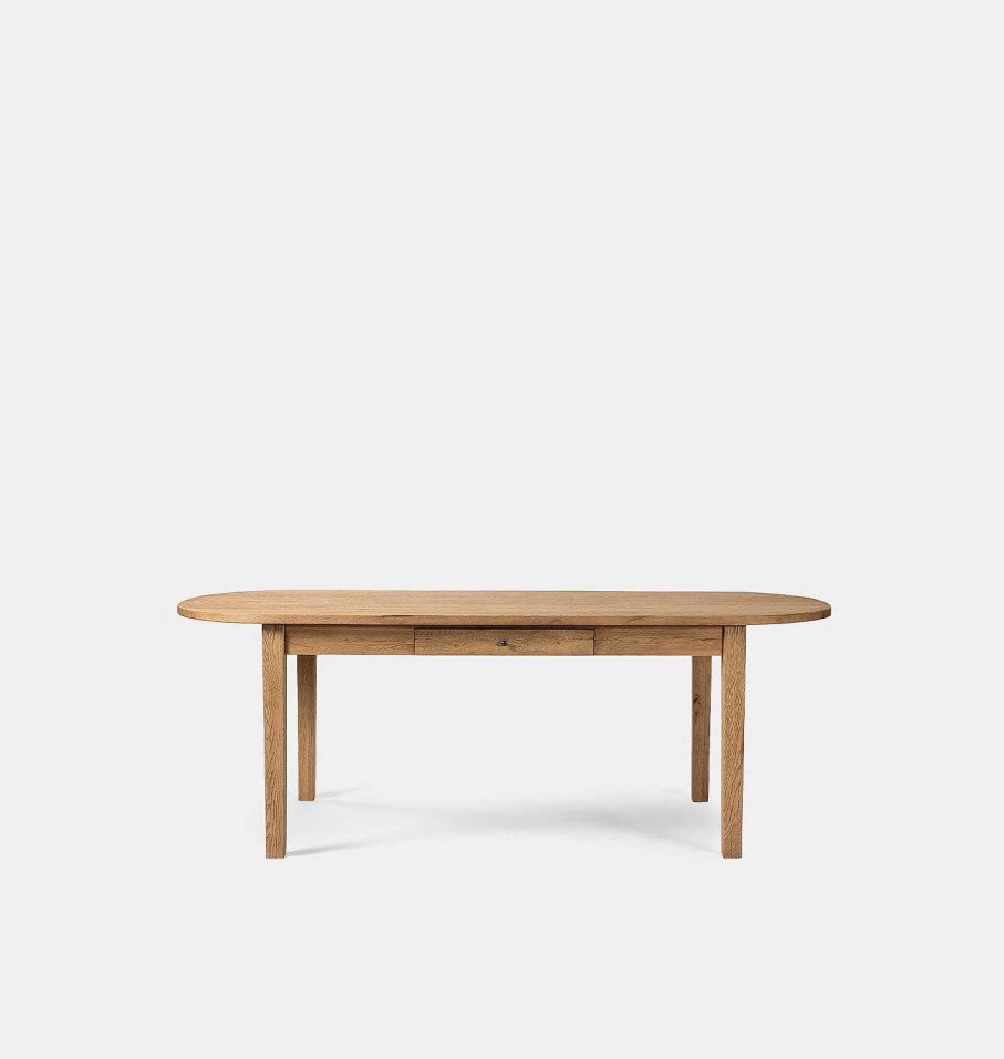 Clearance Amber Lewis x Four Hands Megan Dining Table Worn Oak