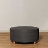 Best Made by Shoppe Footed Topanga Round Ottoman