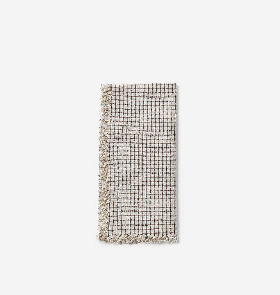 Clearance Linge Particulier Claire Fringe Napkin