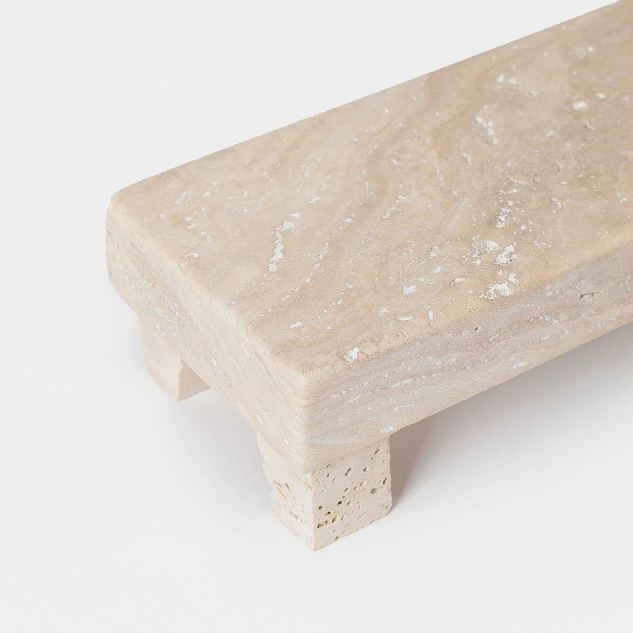 Wholesale Mason Wylde Travertine Rectangle Platter