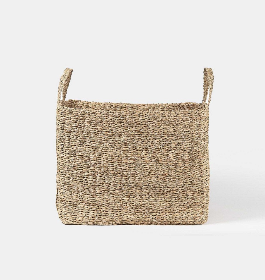 New Greenvibe Ios Seagrass Basket