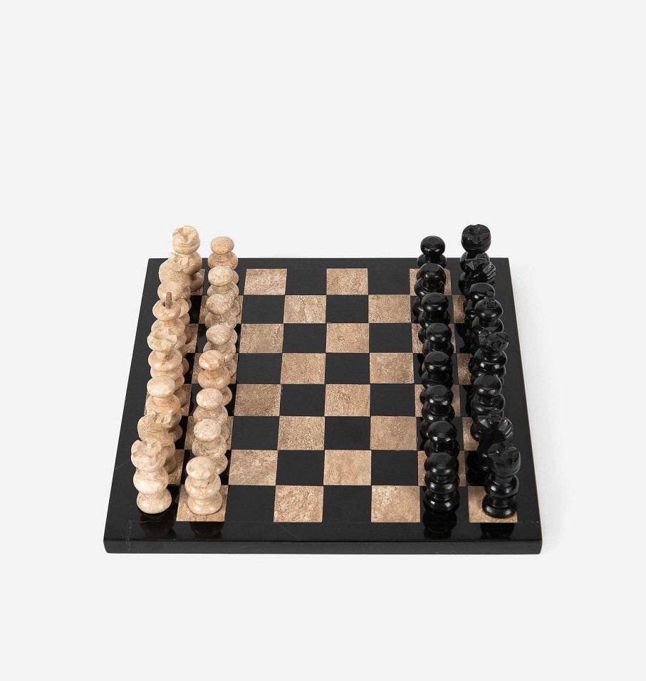 Clearance Shoppe Amber Interiors Cafe Chess Set