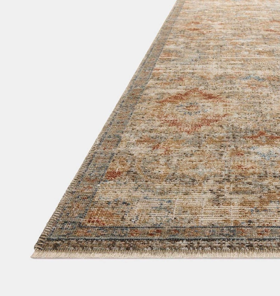 Hot Loloi Rugs Heritage Her-10 Grey / Sunset Area Rug