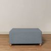 Online Made by Shoppe Footed Topanga Ottoman