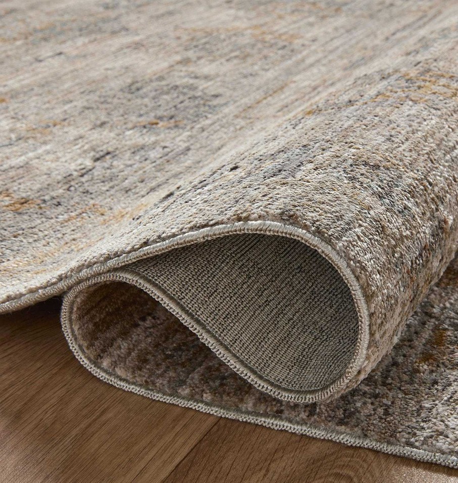 Best Jean Stoffer x Loloi Katherine Kes-04 Pebble / Ocean Area Rug