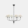 New Amber Lewis for Visual Comfort & Co. Griffin Extra Large Tail Chandelier