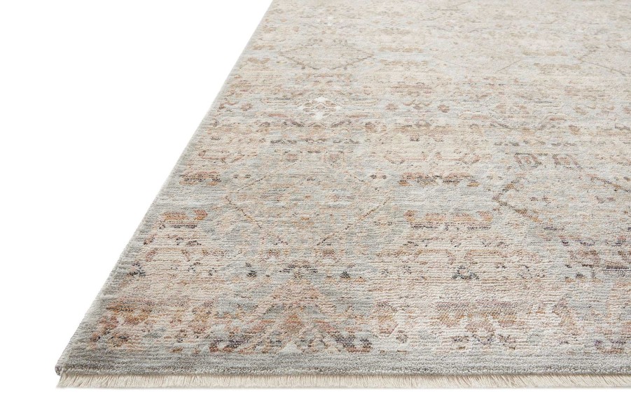 Best Amber Lewis x Loloi Zuma Zum-05 Silver / Multi Area Rug