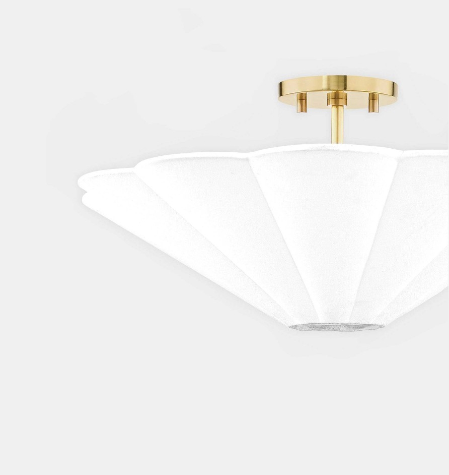 New Hudson Valley Lighting Alana Semi Flush Mount