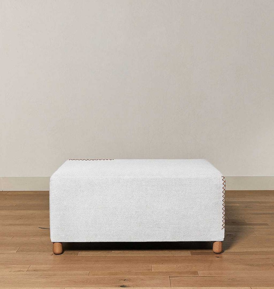 New Made by Shoppe Footed Topanga Ottoman