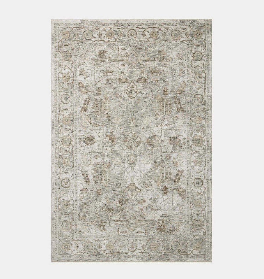 Clearance Amber Lewis x Loloi Honora Hon-06 Grey / Taupe Area Rug