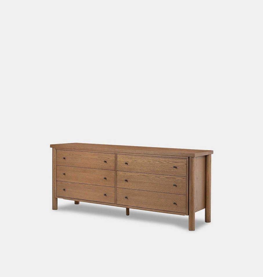 Best Austin Co Irina 6 Drawer Dresser