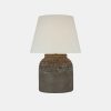 Clearance Amber Lewis for Visual Comfort & Co. Indra Medium Table Lamp Silt Grey