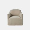 Clearance Amber Lewis x Four Hands Lowell Slipcover Swivel Chair