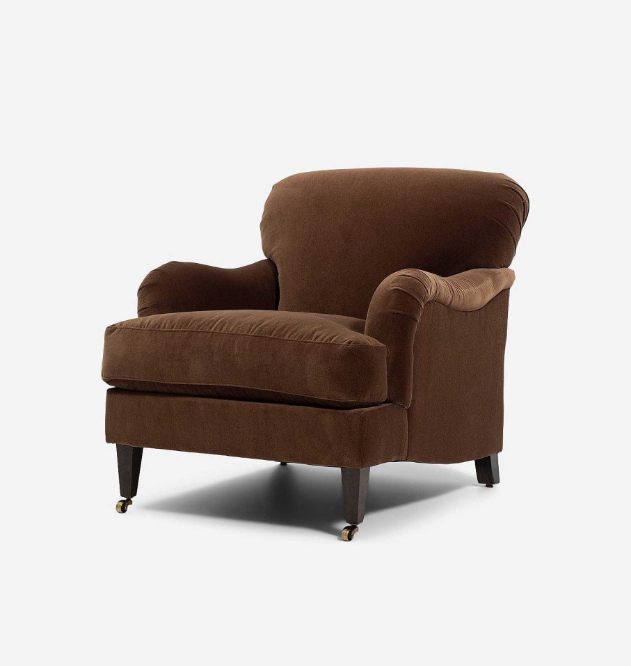 Clearance The Rowe Renata Lounge Chair Cacao