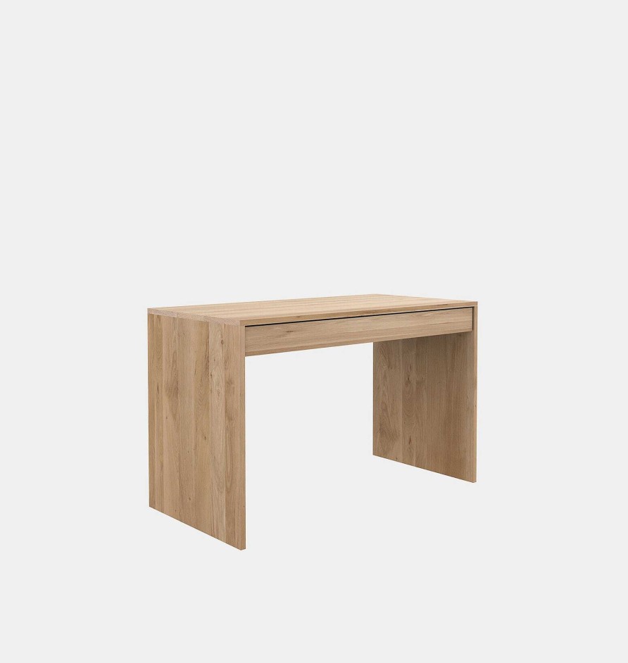 Clearance Ethnicraft Azella Oak Desk