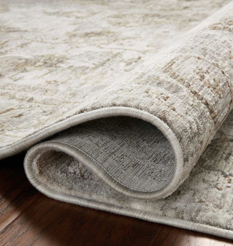 Clearance Amber Lewis x Loloi Honora Hon-06 Grey / Taupe Area Rug