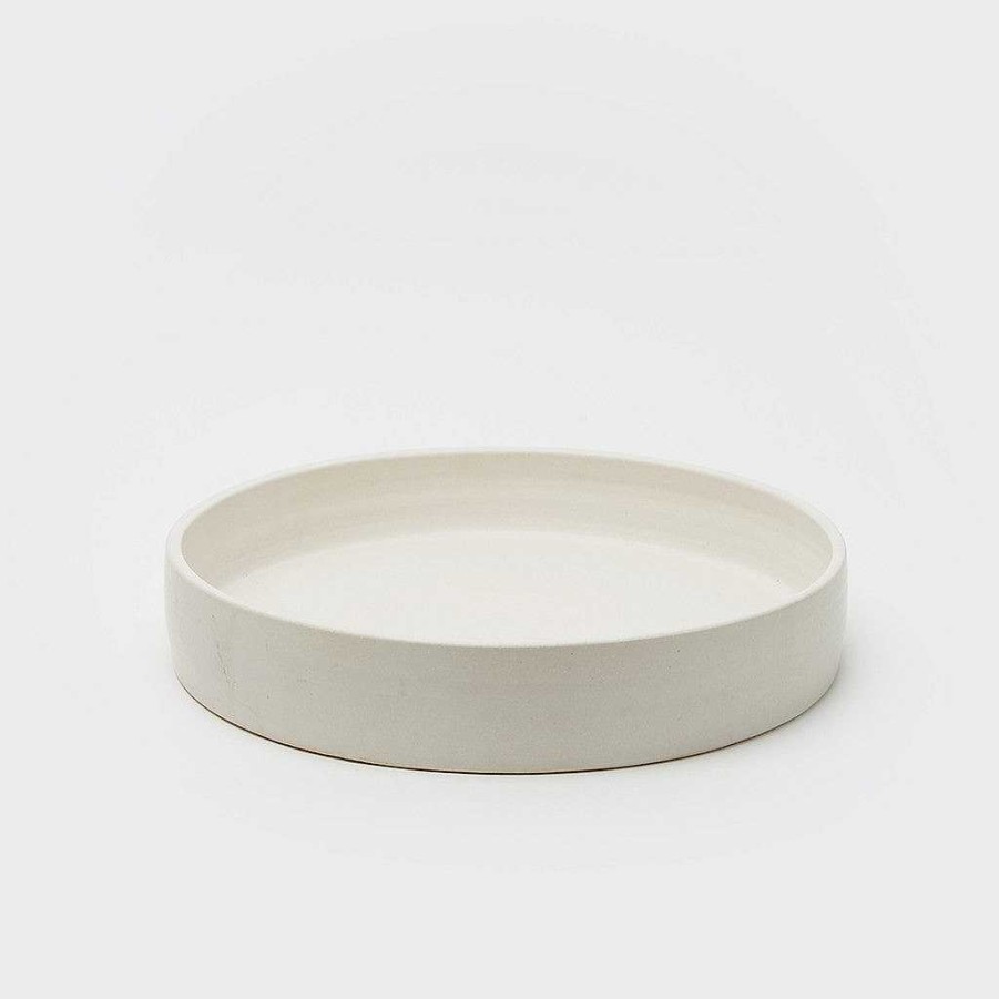 Hot Sheldon Ceramics Coupe Tray Eggshell