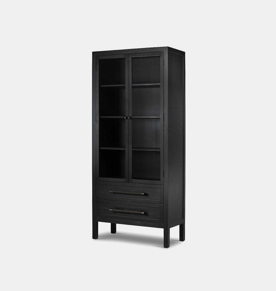 Online Austin Co Lamar Cabinet Black Oak