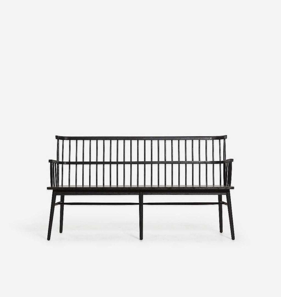 Online Austin Co Larkspur Large Bench Black