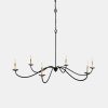 Best Currey & Company Pulpo Black Chandelier